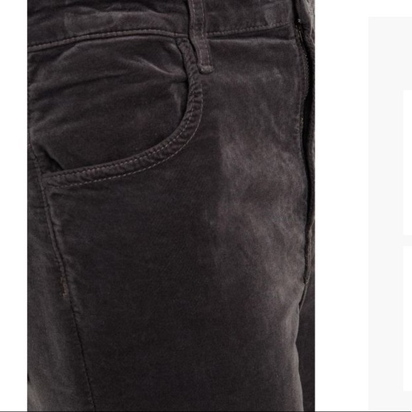 NWOT Women's Joan Cotton-blend Velvet Wide-leg Pants size 26 - Picture 4 of 9